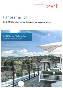 Selbsttragendes Geländersystem Panorama® ST