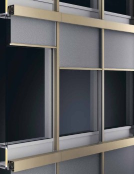 Die perfekte Lösung für Pfosten-Riegel-Fassaden: zipSCREEN F50