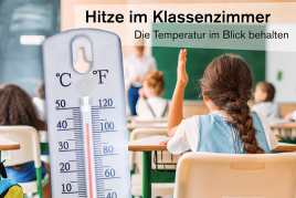 Temperaturen-Cockpit für die Schulleitung
