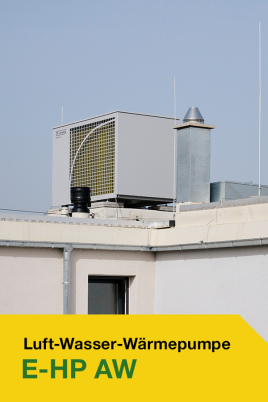 E-HP AW: Die Wärmepumpe für große Leistungen