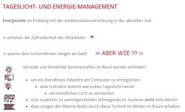 Sonnenschutz als Energiesparer