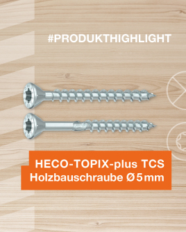 HECO-TOPIX-plus TCS mit Durchmesser 5,0 mm