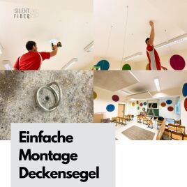 Einfache Montage Deckensege