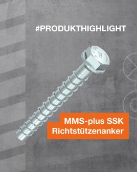 MULTI-MONTI-plus SSK Richtstützenanker