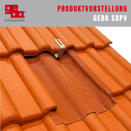 geba SDPV UniFix Universal-Metallersatzpfanne zur Photovoltaik- und Solarmontage
