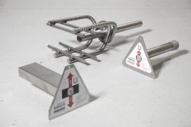 Wandanwendung Egcodorn® Querkraftdorn