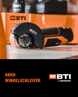BTI by BERNER I Akku-Winkelschleifer