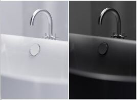 Monochrome Badewannen perfekt in Szene gesetzt!