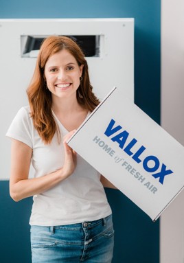 Smarte Lüftung für Einfamilienhäuser - ValloPlus 370 MV