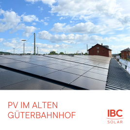 PV im alten Güterbahnhof – Unsere Solplanet-Testanlage