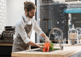 F5 Hybrid Küchenarmatur - das Beste aus zwei Armaturenwelten