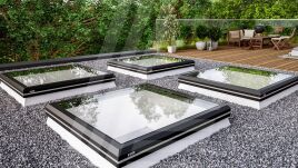 LAMILUX Flachdach Fenster FE 0°: Innovatives Design für moderne Ästhetik und Funktionalität