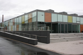 Neue Sporthalle mit Klimaboden