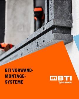 BTI by BERNER I Vorwandmontage - System