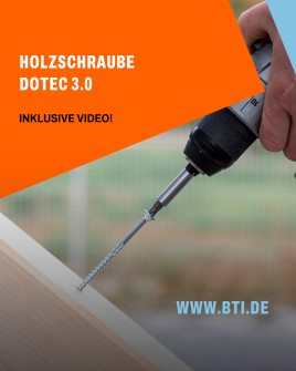 BTI by BERNER I Holzschraube DoTec 3.0