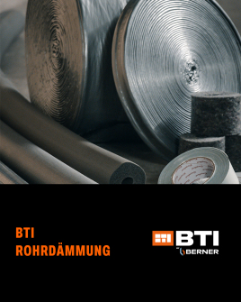 BTI by BERNER I Rohrdämmung