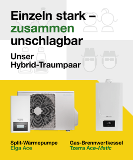 Traumpaar für hybrides Heizen