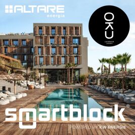 Eines der „weltbesten“ Hotels mit voll autonomer Versorgung durch smartblock-BHKW von KW Energie