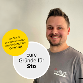 Eure Gründe für Sto: Vertrauen und Treue 🤝