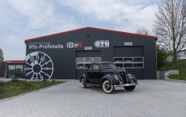 Perfektes Duo: Werkstatthalle mit Containeranbau