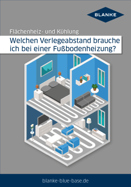 Flächenheizung richtig verlegen mit dem passenden Verlegeabstand!