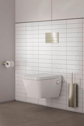 WC-Betätigung TECEsquare Metall Nickel gebürstet