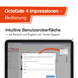 OctoGate 4 Impressionen – Intuitive Bedienung