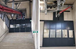 Referenz: Anspruchsvolle „Seilbahntore“ für die Mittelstation Serfaus.