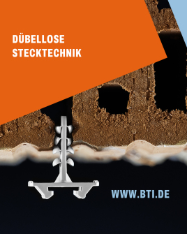 BTI by BERNER | Dübellose-Stecktechnik
