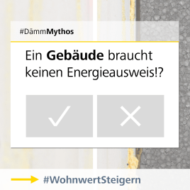 #DämmMythos: Gebäude brauchen keinen Energieausweis ❗❓