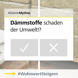 #DämmMythos: Dämmstoffe schaden der Umwelt ❗❓