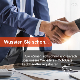 Werden Sie jetzt OctoGate Fachhändler