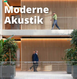 Markante Linienführung für eine feine Akustik
