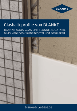 Glasscheibe zur Duschtrennung schön, einfach und sicher anbringen!