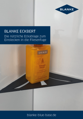 📐 ECKBERT schafft Platz für Shampoo und Duschgel  📐