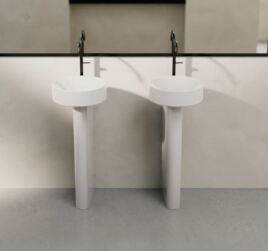 Ideal für minimalistische Badszenarien