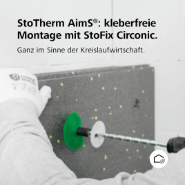 StoTherm AimS®: WDVS kleberfrei montieren 💚♻️