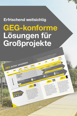 GEG-konforme Lösungen für Großprojekte 🏗