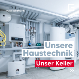 Haustechnik im Keller