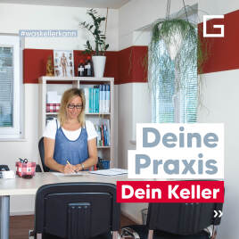 Praxis im Keller