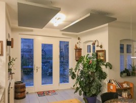 Deckensegel sorgen für Ruhe | auch im Altbau