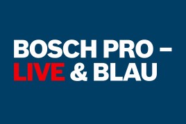 Live & Blau Stream - BOSCH PRO – Live & Blau: 18V-Gartengeräte – von der Baustelle ins Grüne