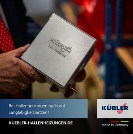 Bei Hallenheizungen auch auf Langlebigkeit