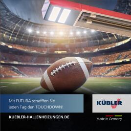 Mit FUTURA schaffen Sie jeden Tag den TOUCHDOWN!