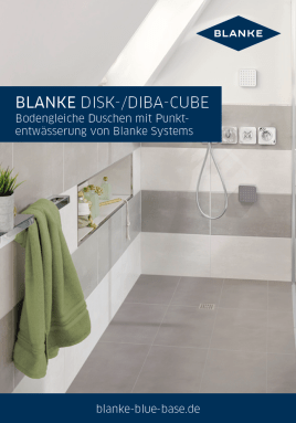 Walk-In Duschen mit Punkentwässerung