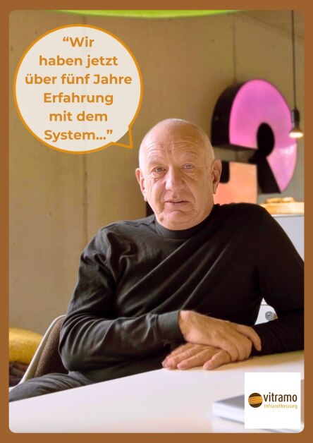 Neue Referenz Ein Architekt und Bewohner des bekannten Bauprojekts K76