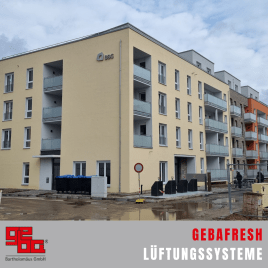 gebafresh Lüftungssysteme, Bauvorhaben Nordanger in Braunschweig