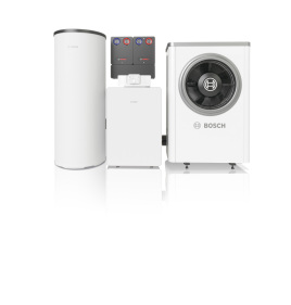 Gas-Hybridheizung von Bosch