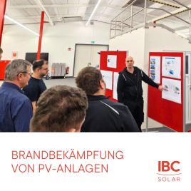 Brandbekämpfung von PV-Anlagen: Wir schulen die Feuerwehren 🔥