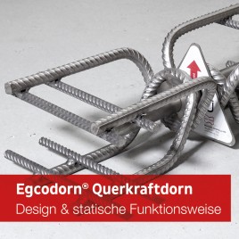 Egcodorn® Querkraftdorn: Video zu Design & statischer Funktionsweise